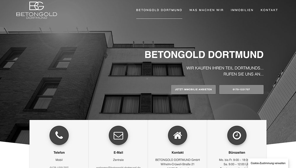 betongold-dortmund-website