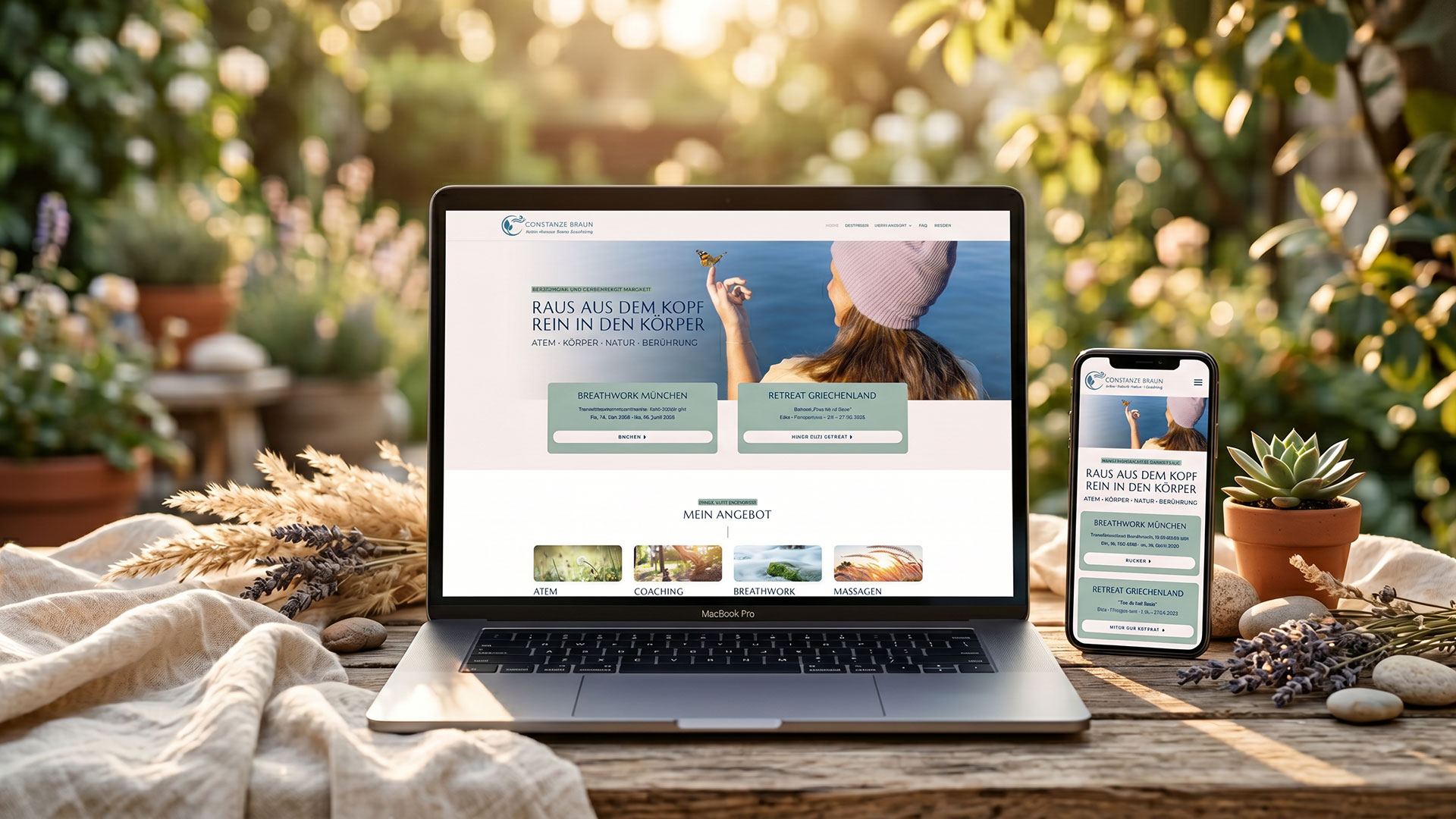 Coaching Website Design